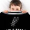 Sleep Squad San Antonio Spurs Victor Wembanyama 60” x 80” Raschel Plush Jersey Basketball Blanket